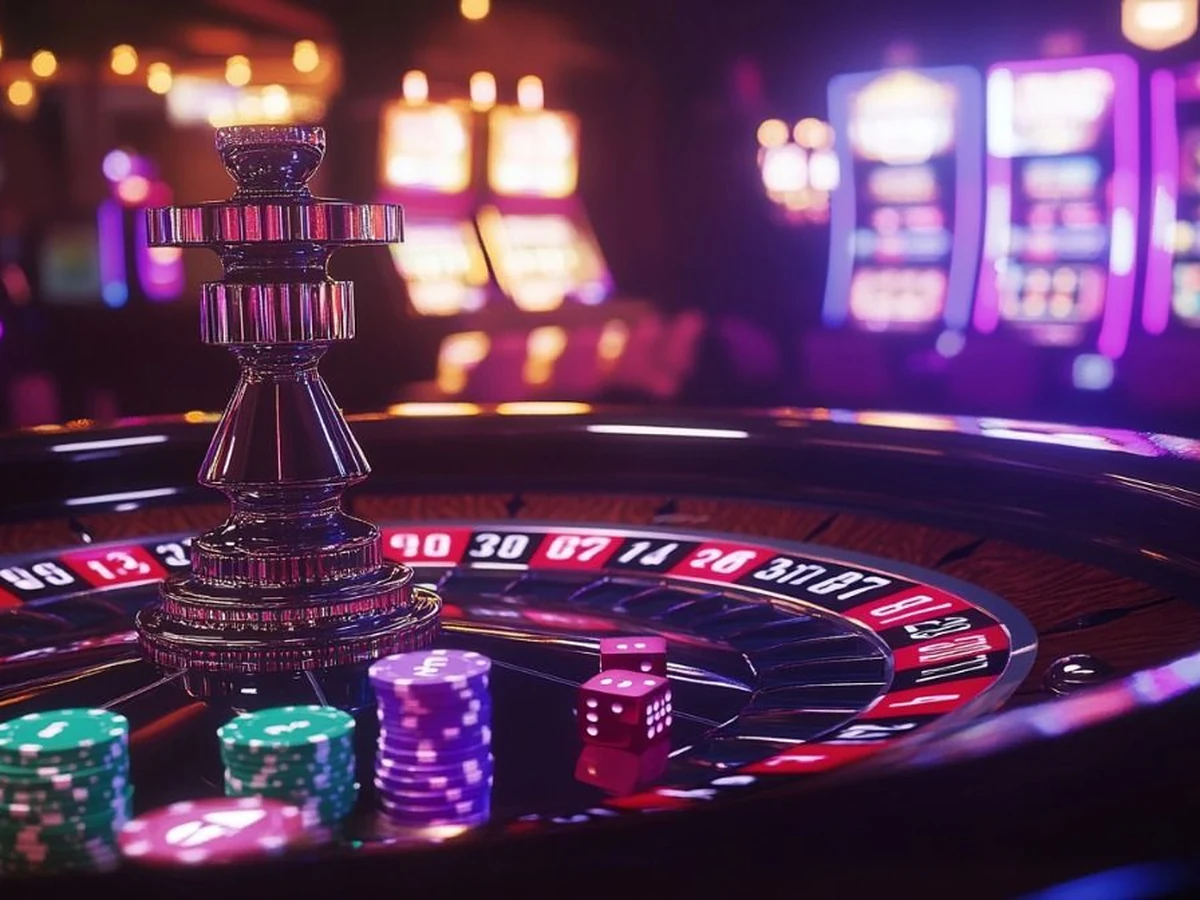 Tampilan permainan slot NEON4D dengan nuansa reel digital