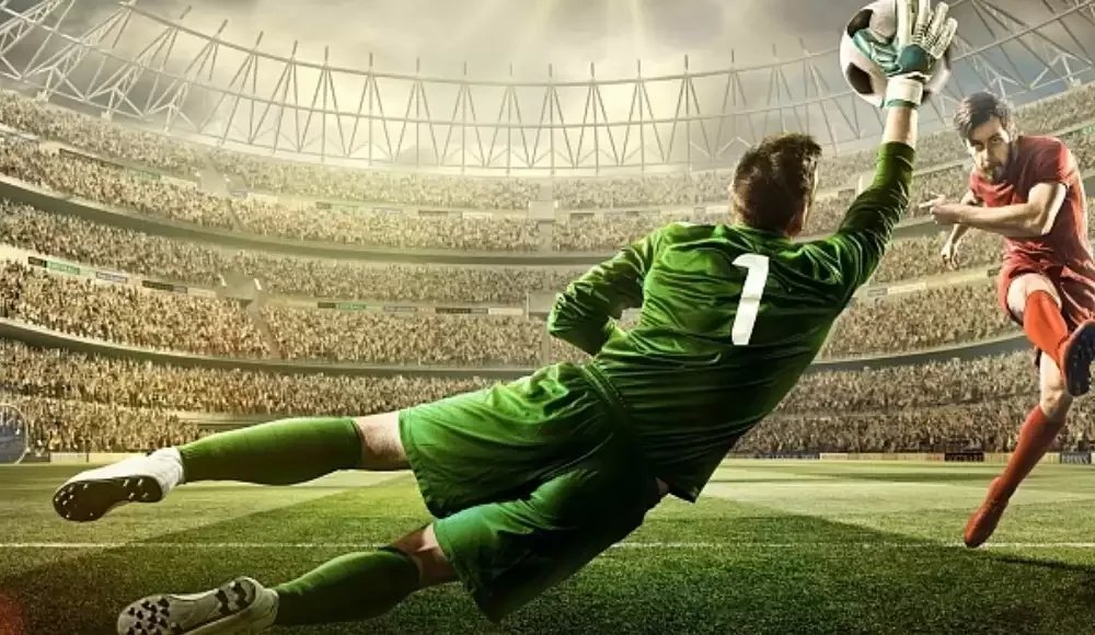 Tampilan olahraga dan pertandingan untuk taruhan mobile NEON4D